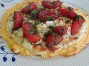 Polenta "façon pizza" feta tomates Yotam Ottolenghi