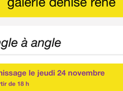 Galerie Denise René Angle angle vernissage Novembre 2022.
