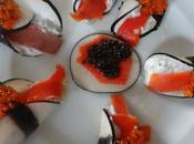Radis noir saumon fumé fromage frais