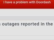 L’application Doordash panne, fonctionne peut connecter n’es seul