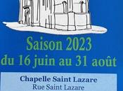 L’Art Chapelle -Saison 2023 Juin Août 2023. Noyers cher. Vendredi Juillet exposition Danielle Pioffet Arlette Ferger.