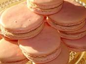 Macarons confit pétales rose