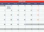 magnifique calendrier 2008 format Excel